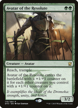 Avatar of the Resolute [Dragons of Tarkir] | Cracking-Singles