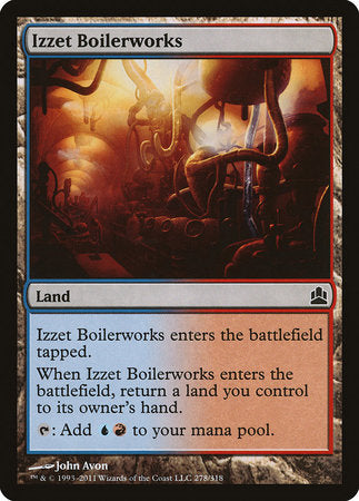 Izzet Boilerworks [Commander 2011] | Cracking-Singles