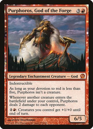 Purphoros, God of the Forge [Theros] | Cracking-Singles