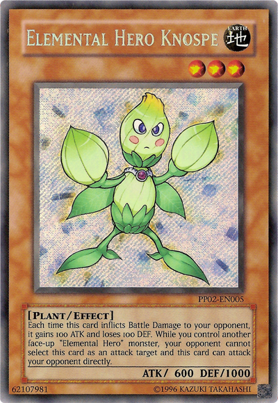 Elemental Hero Knospe [PP02-EN005] Secret Rare | Cracking-Singles