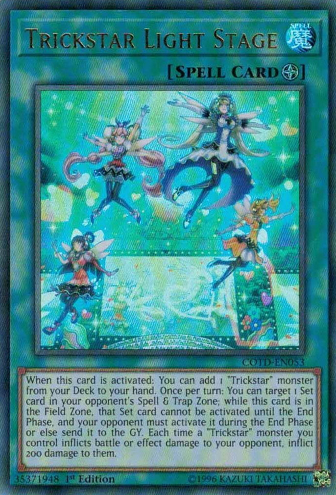 Trickstar Light Stage [COTD-EN053] Ultra Rare | Cracking-Singles