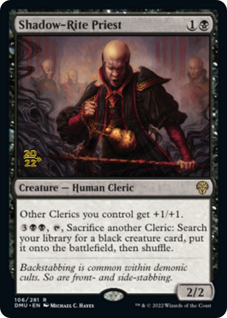 Shadow-Rite Priest [Dominaria United Prerelease Promos] | Cracking-Singles