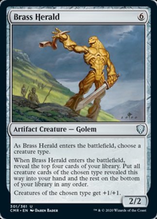 Brass Herald [Commander Legends] | Cracking-Singles