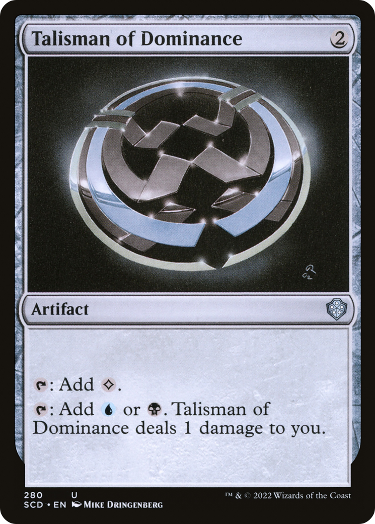 Talisman of Dominance [Starter Commander Decks] | Cracking-Singles