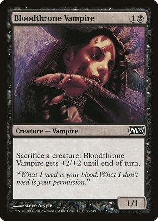 Bloodthrone Vampire [Magic 2013] | Cracking-Singles