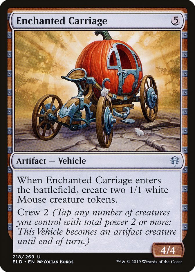 Enchanted Carriage [Throne of Eldraine] | Cracking-Singles