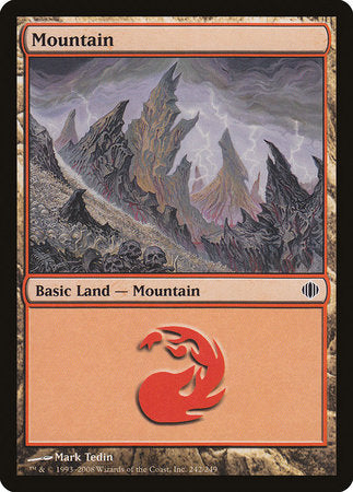 Mountain (242) [Shards of Alara] | Cracking-Singles