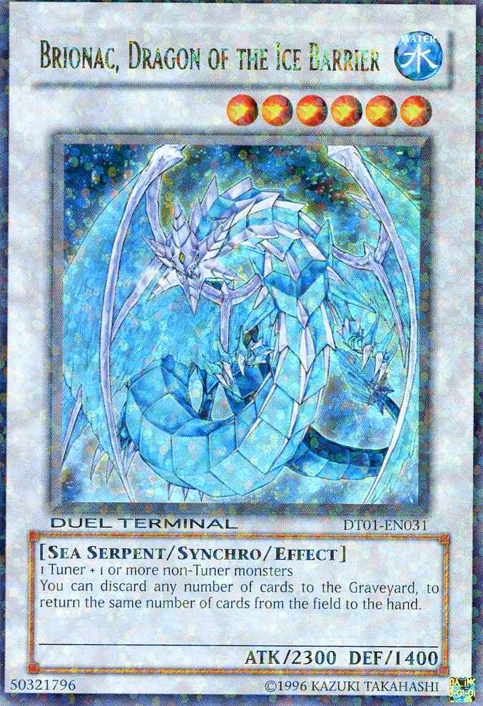 Brionac, Dragon of the Ice Barrier [DT01-EN031] Ultra Rare | Cracking-Singles