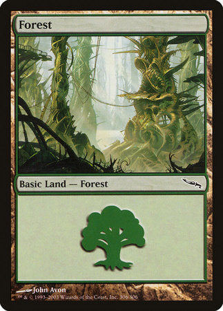 Forest (306) [Mirrodin] | Cracking-Singles