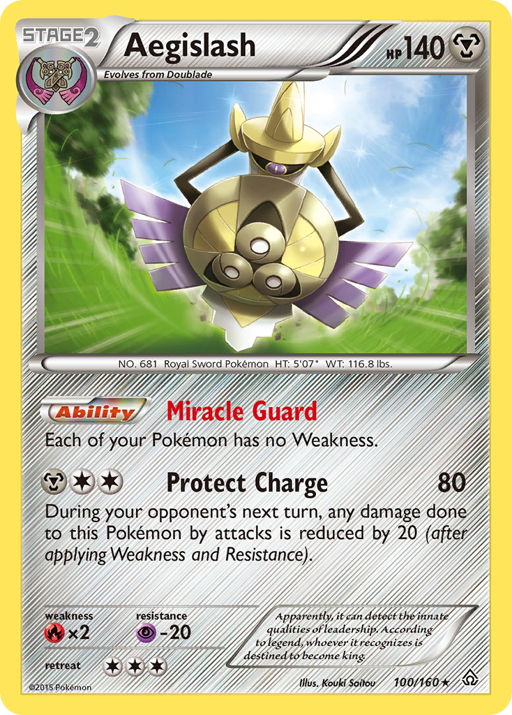 Aegislash (100/160) [XY: Primal Clash] | Cracking-Singles