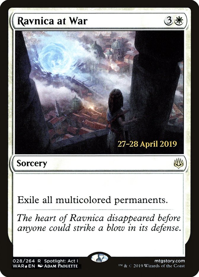 Ravnica at War  [War of the Spark Prerelease Promos] | Cracking-Singles