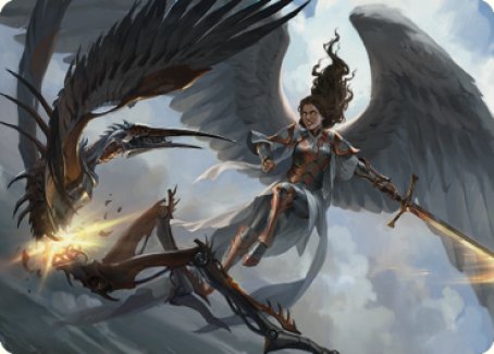 Destroy Evil Art Card [Dominaria United Art Series] | Cracking-Singles