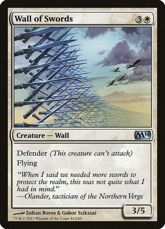 Wall of Swords [Magic 2014] | Cracking-Singles