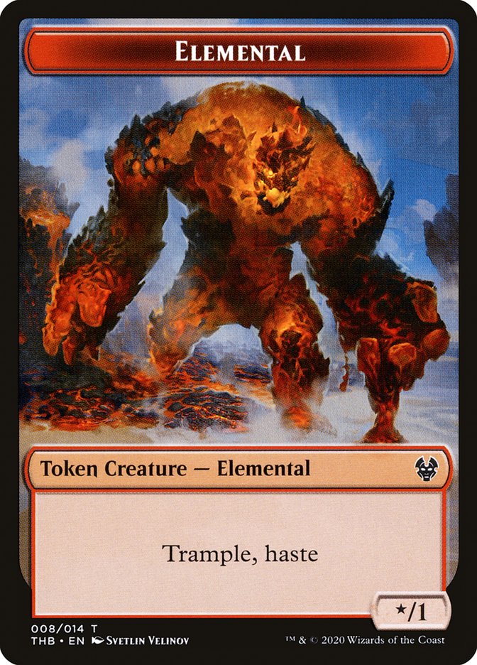 Elemental Token [Theros Beyond Death] | Cracking-Singles