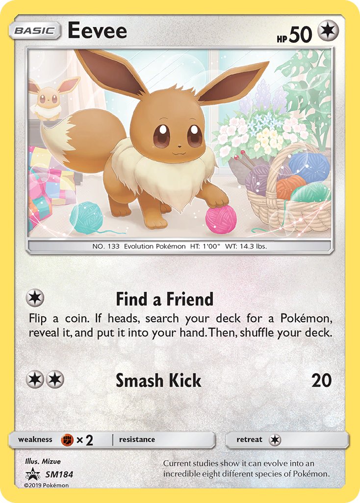 Eevee (SM184) [Sun & Moon: Black Star Promos] | Cracking-Singles