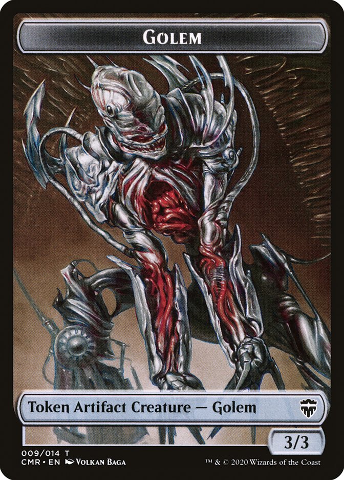 Golem Token [Commander Legends Tokens] | Cracking-Singles