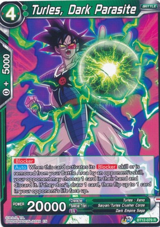 Turles, Dark Parasite [BT12-079] | Cracking-Singles