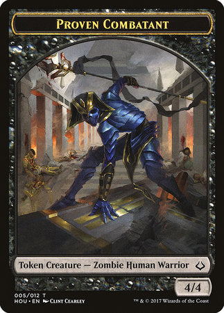 Proven Combatant Token [Hour of Devastation Tokens] | Cracking-Singles