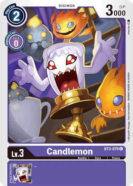 Candlemon [BT3-076] [Release Special Booster Ver.1.5] | Cracking-Singles