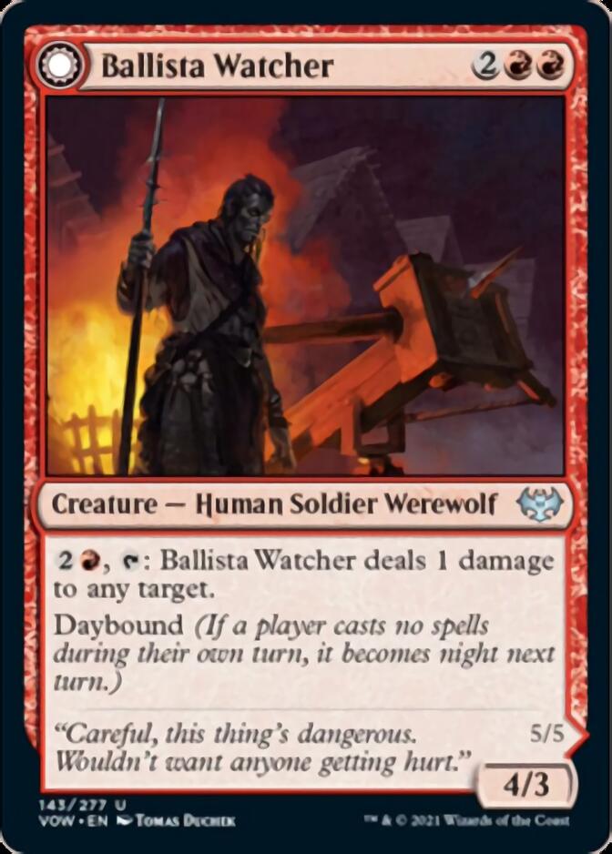 Ballista Watcher // Ballista Wielder [Innistrad: Crimson Vow] | Cracking-Singles