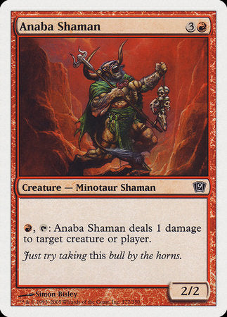 Anaba Shaman [Ninth Edition] | Cracking-Singles