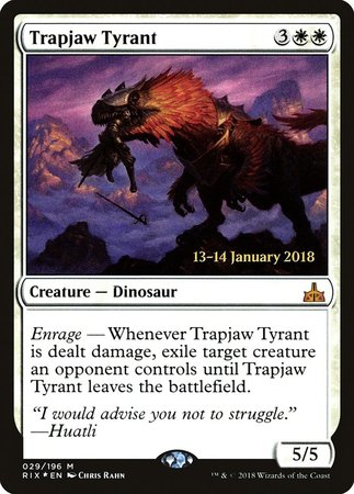 Trapjaw Tyrant [Rivals of Ixalan Promos] | Cracking-Singles