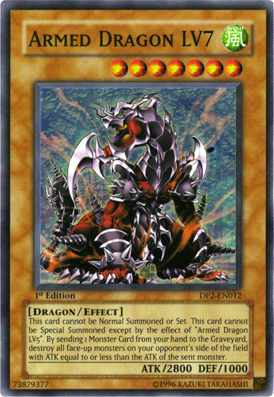 Armed Dragon LV7 [DP2-EN012] Super Rare | Cracking-Singles