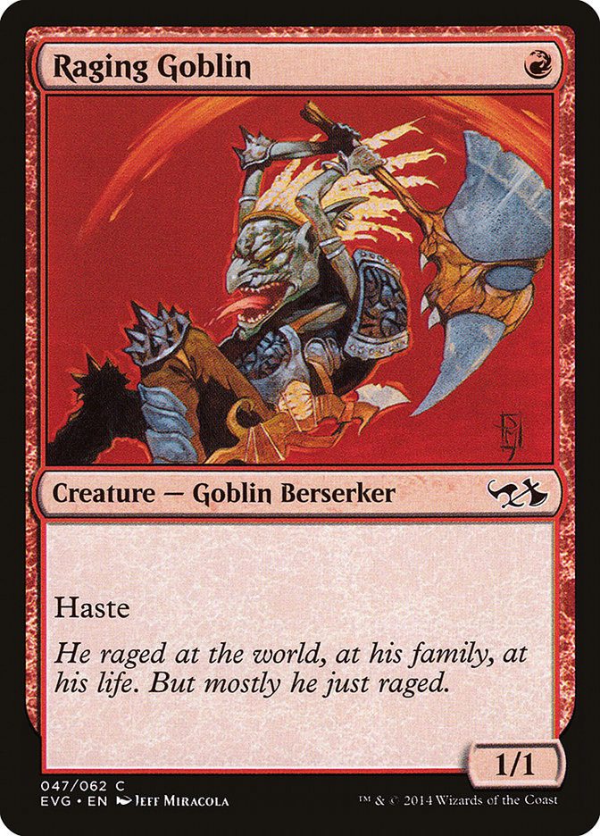 Raging Goblin (Elves vs. Goblins) [Duel Decks Anthology] | Cracking-Singles