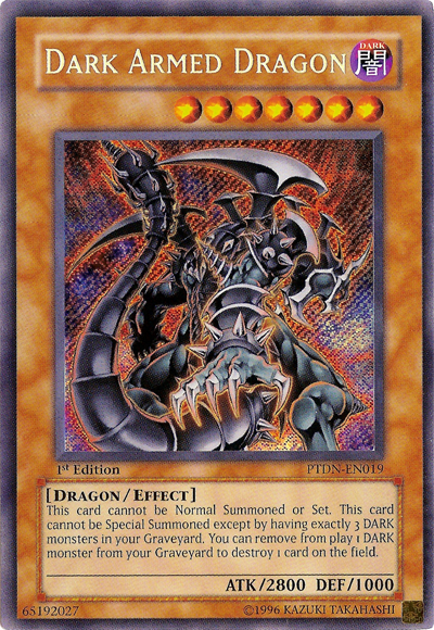 Dark Armed Dragon [PTDN-EN019] Secret Rare | Cracking-Singles