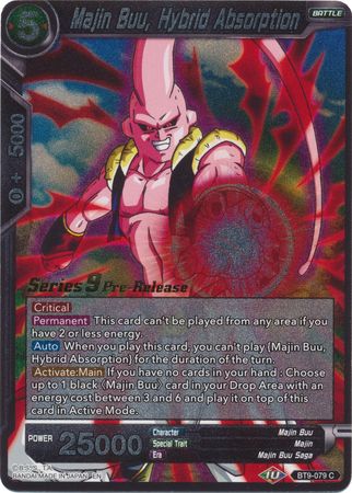 Majin Buu, Hybrid Absorption [BT9-079] | Cracking-Singles