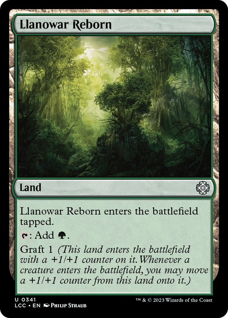 Llanowar Reborn [The Lost Caverns of Ixalan Commander] | Cracking-Singles