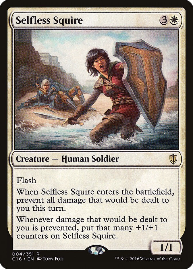 Selfless Squire [Commander 2016] | Cracking-Singles