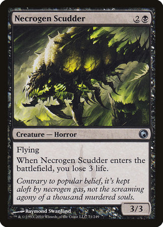 Necrogen Scudder [Scars of Mirrodin] | Cracking-Singles