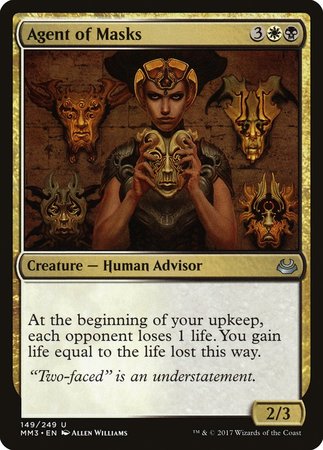 Agent of Masks [Modern Masters 2017] | Cracking-Singles