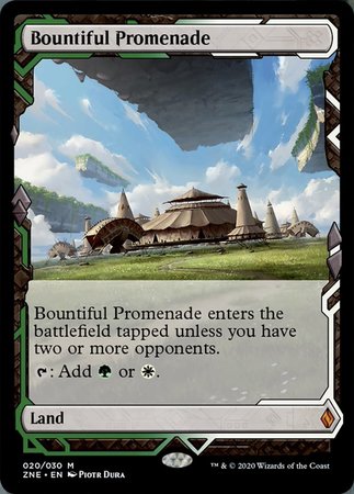 Bountiful Promenade [Zendikar Rising Expeditions] | Cracking-Singles