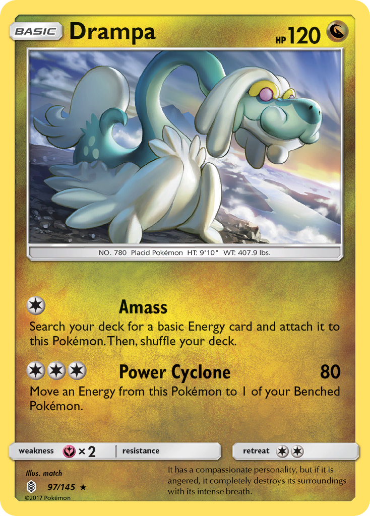 Drampa (97/145) [Sun & Moon: Guardians Rising] | Cracking-Singles