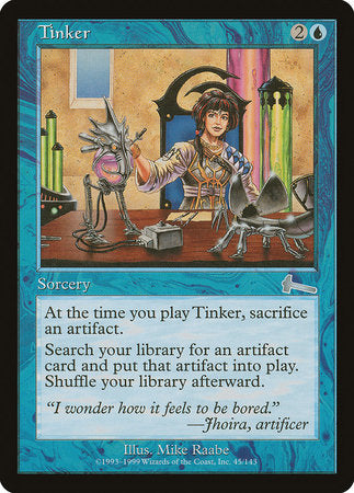 Tinker [Urza's Legacy] | Cracking-Singles