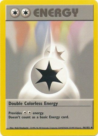 Double Colorless Energy (96/102) [Base Set Unlimited] | Cracking-Singles