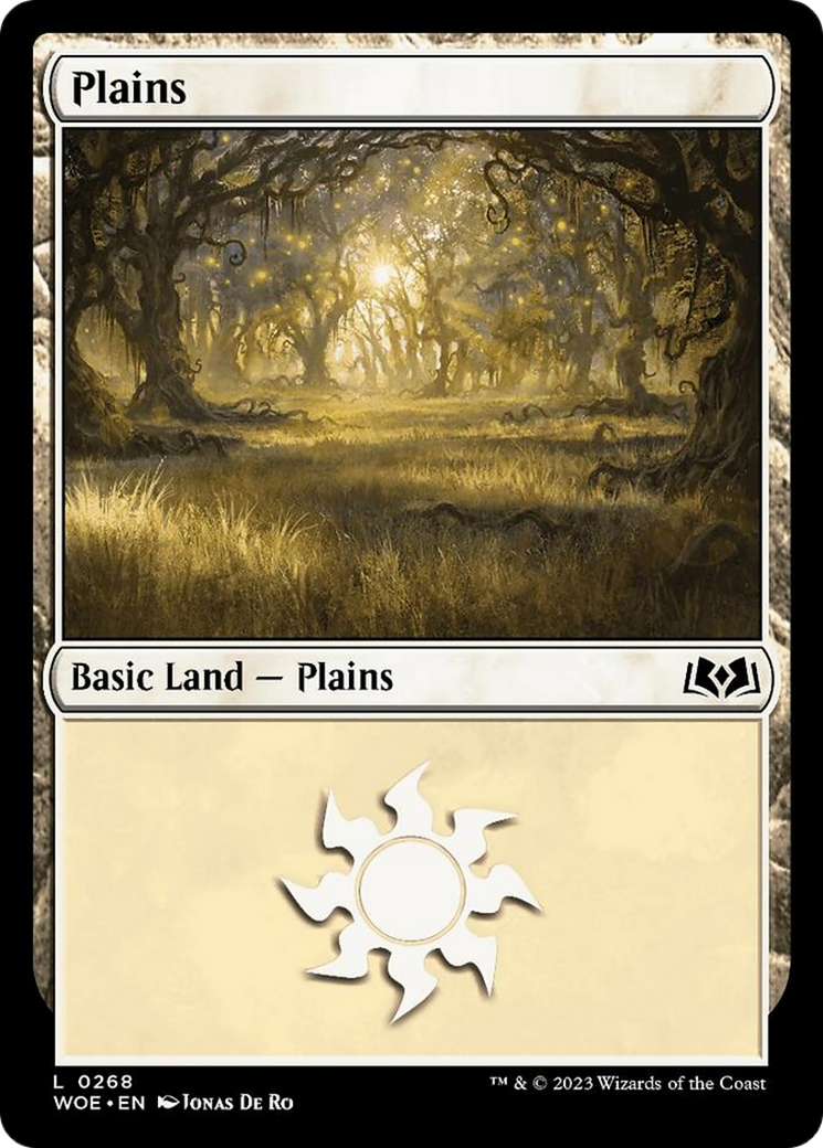 Plains (0268) [Wilds of Eldraine] | Cracking-Singles