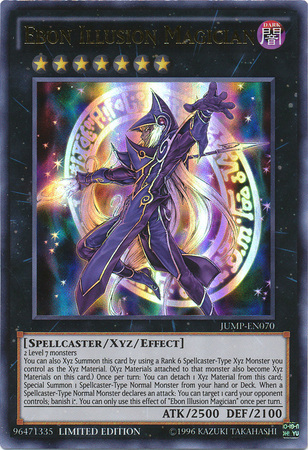 Ebon Illusion Magician [JUMP-EN070] Ultra Rare | Cracking-Singles