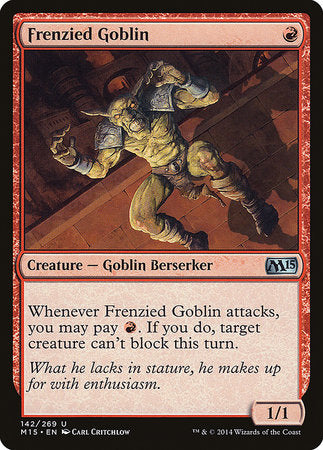 Frenzied Goblin [Magic 2015] | Cracking-Singles