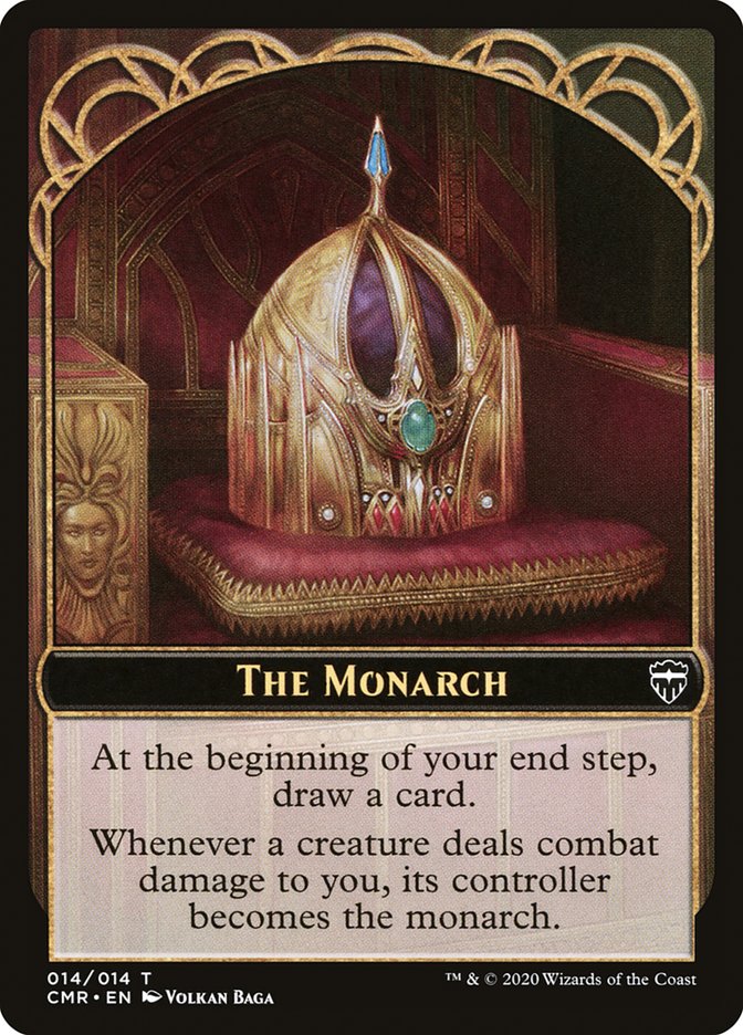 The Monarch Token [Commander Legends Tokens] | Cracking-Singles