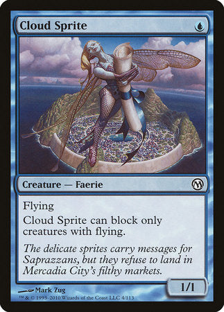 Cloud Sprite [Duels of the Planeswalkers] | Cracking-Singles