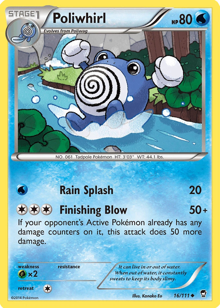 Poliwhirl (16/111) [XY: Furious Fists] | Cracking-Singles