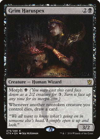 Grim Haruspex [Khans of Tarkir Promos] | Cracking-Singles