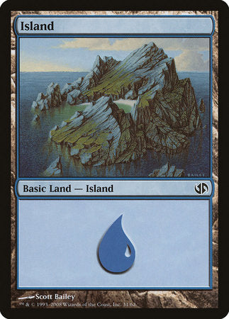 Island (31) [Duel Decks: Jace vs. Chandra] | Cracking-Singles