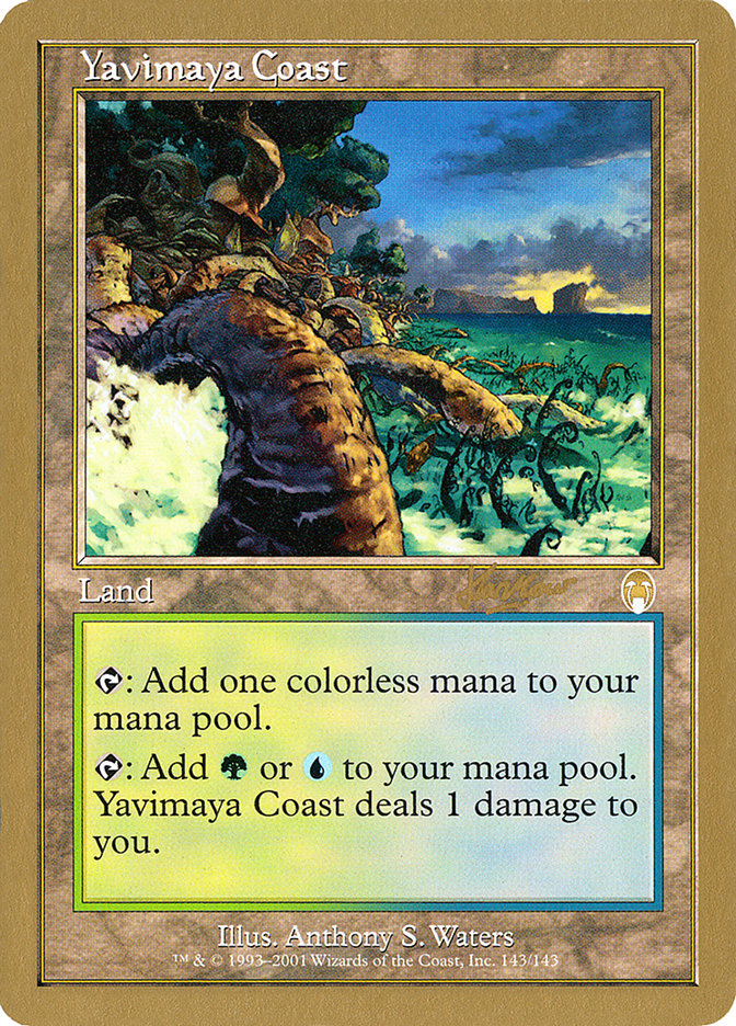 Yavimaya Coast (Sim Han How) [World Championship Decks 2002] | Cracking-Singles