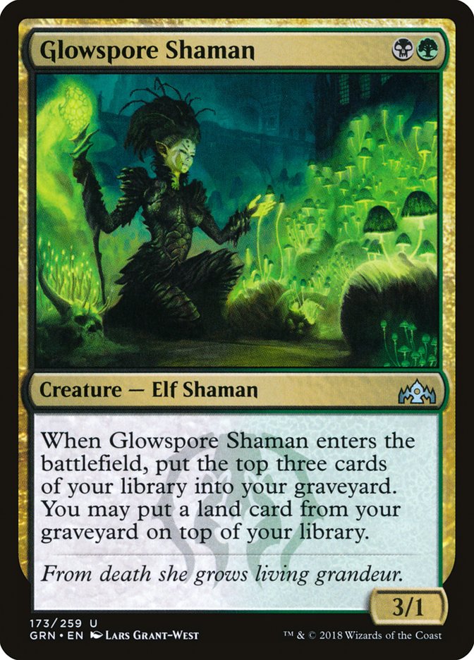 Glowspore Shaman [Guilds of Ravnica] | Cracking-Singles