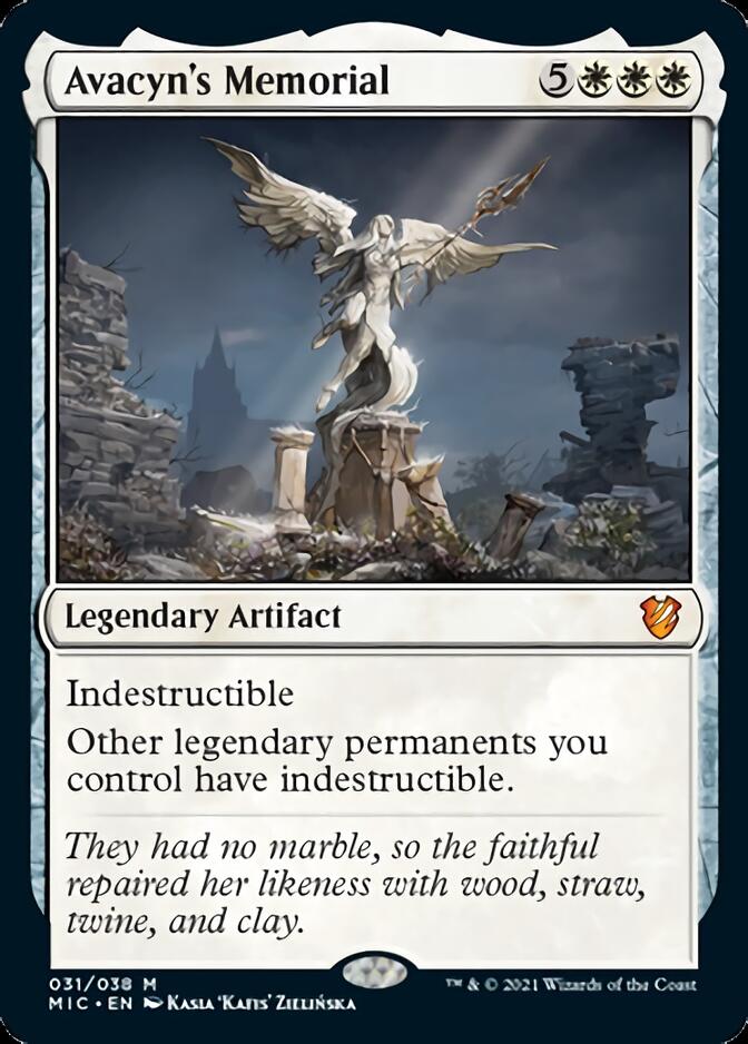 Avacyn's Memorial [Innistrad: Midnight Hunt Commander] | Cracking-Singles