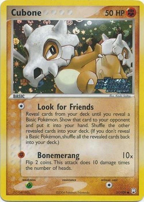 Cubone (51/109) (Stamped) [EX: Team Rocket Returns] | Cracking-Singles